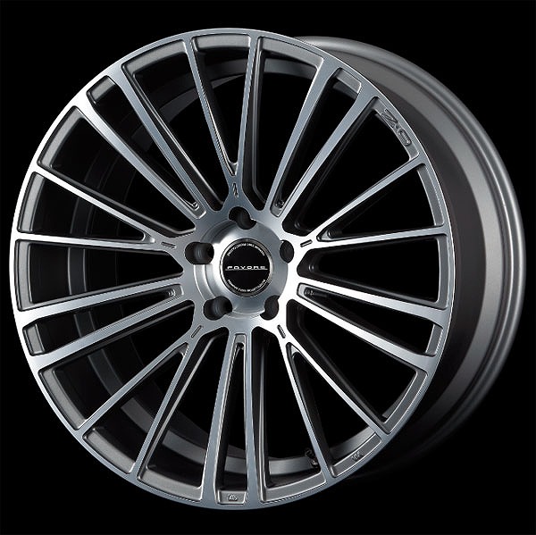 ファヴォーレ ホイール マットシルバーテック/ダイヤモンドカット 21×10.0J＋38 5/120 φ60 入数：1本