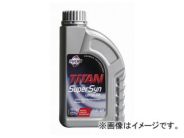 FUCHS TITAN SUPERSYN LONG LIFE 5W-40 20L (車用エンジンオイル) 価格