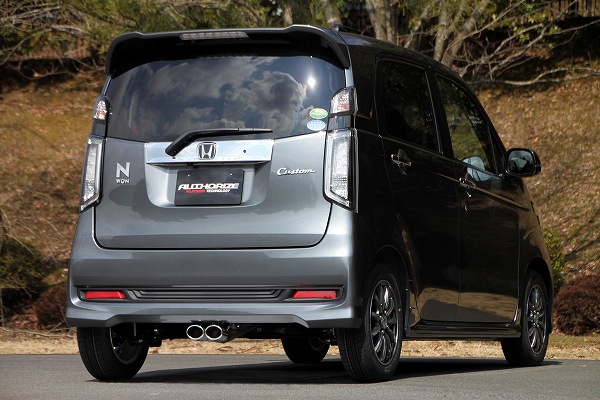 フジツボ(FUJITSUBO) マフラー A-K ホンダ N-ONE DBA-JG1 S07A ターボ 2WD 2012年11月〜2020年11月 Wテール センター出し 740-50821の画像