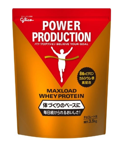 グリコ パワープロダクション プロテイン マックスロード ホエイプロテイン 3.5Kg チョコレート味 G76014 :504450830:オートパーツエージェンシー