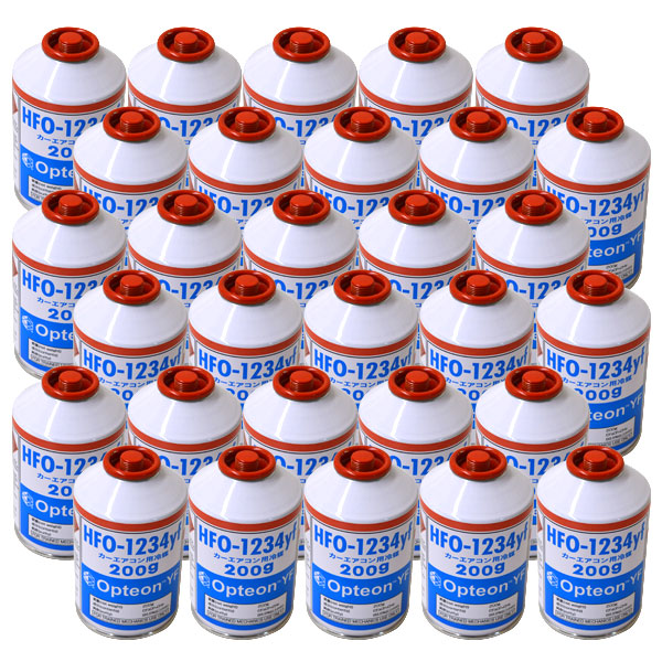 �G�A�R���K�X �N�[���[�K�X HFO-1234yf 200g �����F30�{ R1234yf