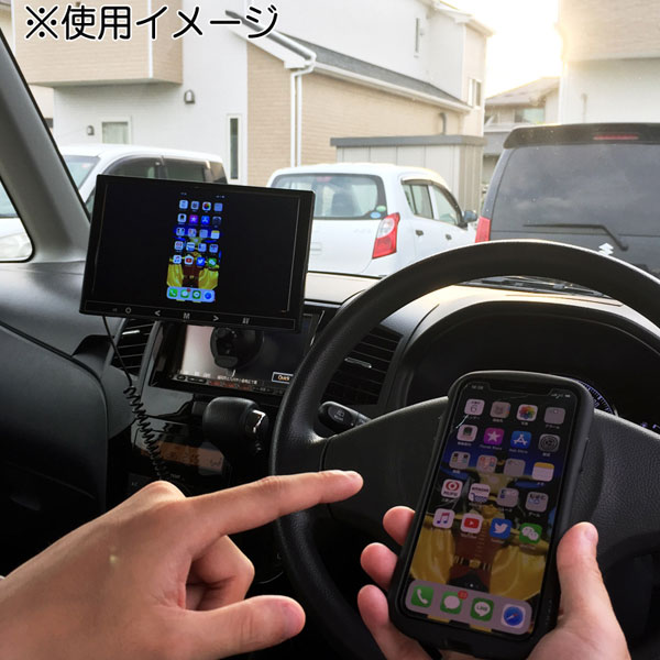 HIRO 車載用 Wi-Fi ミラーリング ENLARGER 9インチモニター EL-WF001