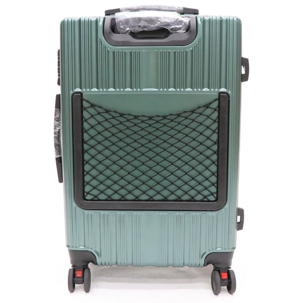 HIRO キャリーケース グリーン Sサイズ 約40L PC＋ABS樹脂製 TSA