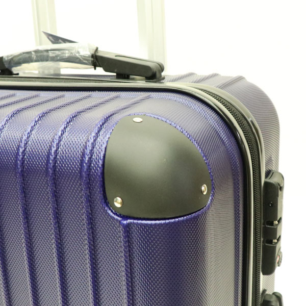 HIRO キャリーケース ネイビー USD01 Aタイプ Mサイズ 約63L ABS樹脂製