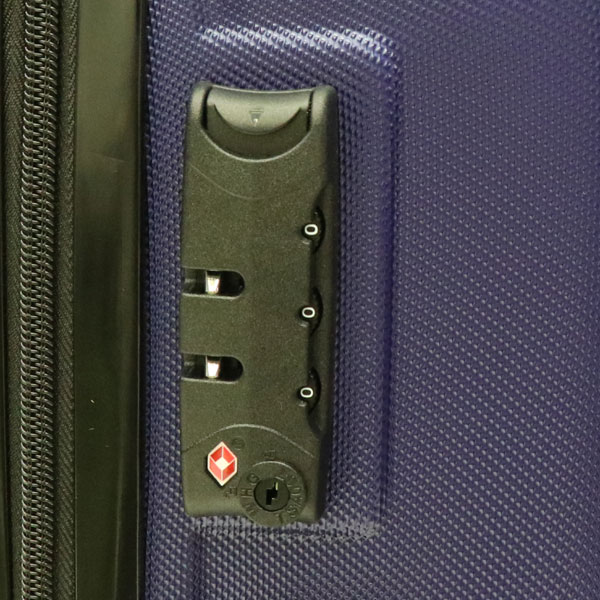 HIRO キャリーケース ネイビー USD01 Aタイプ Mサイズ 約63L ABS樹脂製