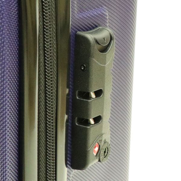 HIRO キャリーケース ネイビー USD01 Aタイプ Mサイズ 約63L ABS樹脂製