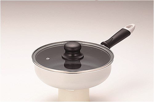 深型フライパン カリーナ 20cm ガラス蓋付 CGF-20K