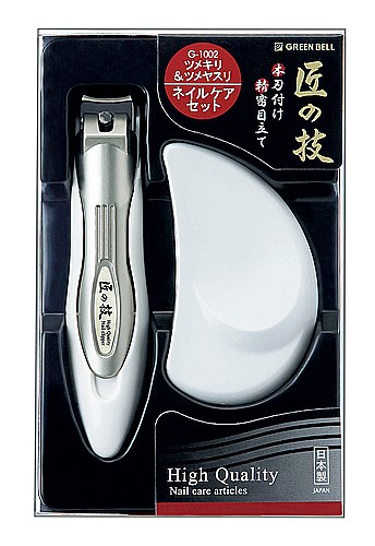 キャッチャーツメキリ＆ステンレスツメヤスリセット 匠の技 G-1002