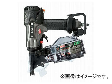 日立工機 高圧ロール釘打機 メタリックグレー NV50HMC(G) :457602880:オートパーツエージェンシー