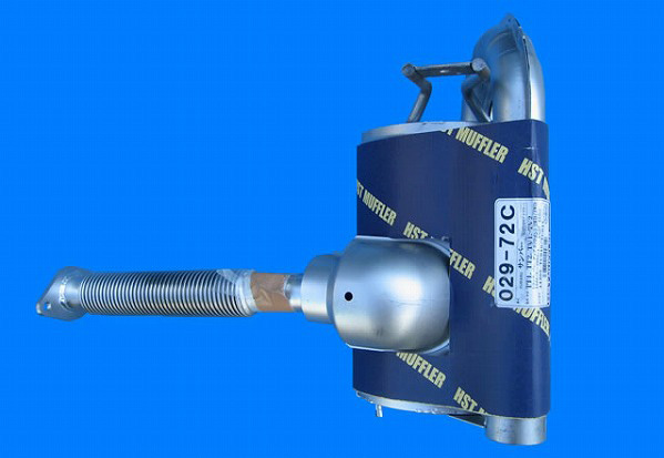 HST 触媒付マフラー スバル サンバー バン 029-72C : オートパーツ
