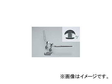 2輪 ハリケーン フラット6型 ハンドルkit HBK593C 02 JAN：4936887004540 クロームメッキ ヤマハ T MAX 〜2007年 :420596830:オートパーツエージェンシー