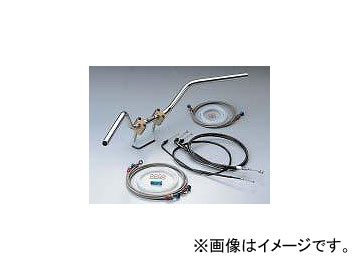 2輪 ハリケーン Z II TYPE ハンドルkit ブレーキホース オリジナル フルステンレス製 HBK503AS JAN：4936887906530 シルバー ホンダ CB1000SF :420621740:オートパーツエージェンシー