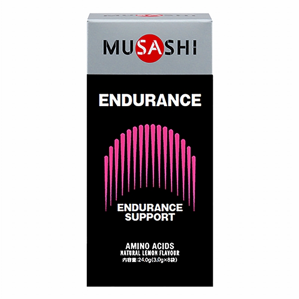 MUSASHI(ムサシ) サプリメント ENDURANCE [エンデュランス] スティックタイプ(3.0g)×8本入 00419