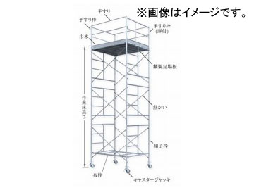 123/伊藤製作所 ローリングタワー 3段セット｜apagency
