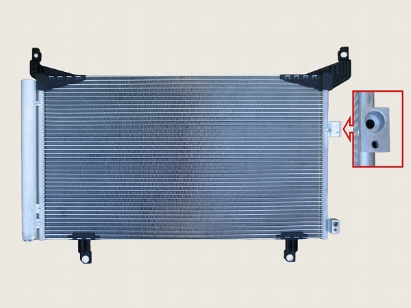 国内優良メーカー コンデンサー スバル レヴォーグ レシーバーセット 参考純正品番：73210VC000