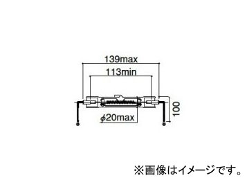 岩崎電気 アイ ハロゲンランプ（両口金型） 1000W 220V JD220V1000W/I