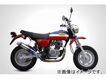 2輪 ケイファクトリー/K FACTORY フルエキゾーストマフラー DOWN ホンダ/本田/HONDA エイプ100 :420334010:オートパーツエージェンシー