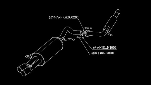 柿本改 einsatz s 622 マフラー チタンフェイステール W6C3027C フォルクスワーゲン ポロ : 504657780 1 : オートパーツエージェンシー