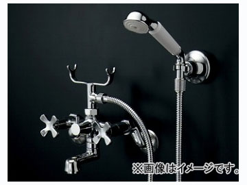 カクダイ 2ハンドルシャワー混合栓 品番：133-505 JAN：4972353045464