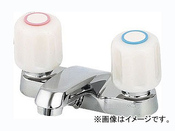 カクダイ 2ハンドル混合栓 品番：1532S JAN：4972353123377