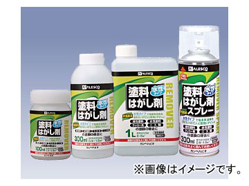 カンペハピオ/KanpeHapio 水性タイプ 塗料はがし剤 黄色 1L JAN：4972910390372 入数：12個 :422803160:オートパーツエージェンシー