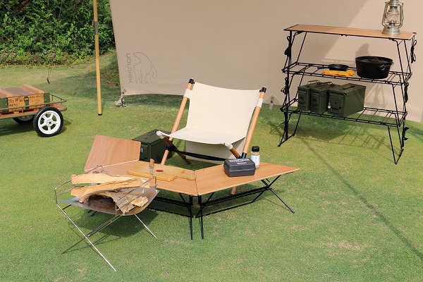 HangOut アーチテーブル FRT ウッドトップ FRT-7030(WD