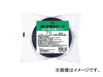 コニシ/KONISHI ボンド 建築用ブチルゴム系防水テープ VF415R 75 0.5mm厚×75mm幅×20m長 ＃66385 入数：12巻 JAN：4901490663859 :419515230:オートパーツエージェンシー