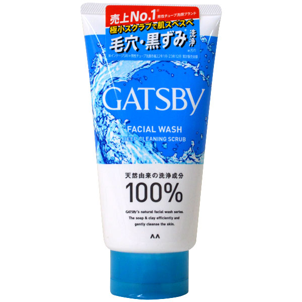 Yahoo! Yahoo!ショッピング(ヤフー ショッピング)GATSBY（ギャツビー） フェイシャルウォッシュ ディープクリーニングスクラブ フレッシュシトラスの香り 130g