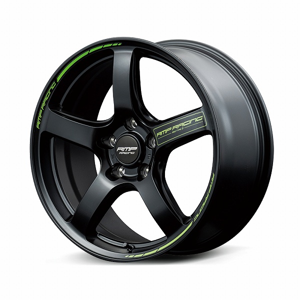 MID ホイール RMPレーシング R50 TypeS セミグロスブラック 18インチ×8.0J＋45 5H100 入数：1台分(4本)
