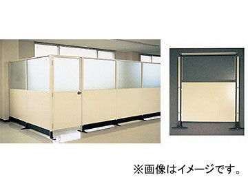 ナイキ/NAIKI スチールパーティション 6尺タイプドアW900 SPD-18 900 