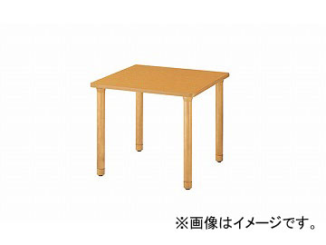 ナイキ/NAIKI テーブル 高齢者福祉施設用 ナチュラル RT0990H-NA 900×900×750mm｜apagency
