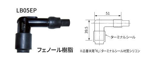 NGK プラグキャップ ブラック LBEPK(...の詳細画像2