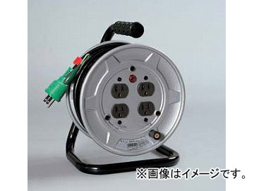 日動工業/NICHIDO 標準型ドラム(屋内型) 100V 10mタイプ アース付 NS E14 JAN：4937305032039 :434884700:オートパーツエージェンシー