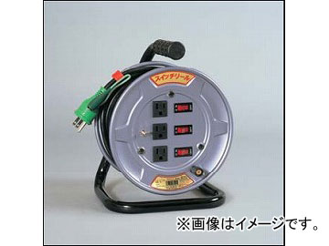 日動工業/NICHIDO スイッチリール(屋内型) 100V 10mタイプ アース付 SW E13 JAN：4937305032015 :434890060:オートパーツエージェンシー