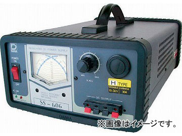 日動工業/NICHIDO 直流安定化電源装置（屋内型） DC10〜30V SS 606H :434895250:オートパーツエージェンシー