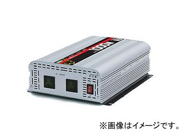 日動工業/NICHIDO 新型 矩形波インバーター【DC12/24V→AC100V】 SIS 1000N :434895300:オートパーツエージェンシー