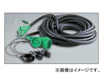 日動工業/NICHIDO 防雨延長コード100V(屋外型) アース付 10m PPTW 10E JAN：4937305006344 :434896030:オートパーツエージェンシー