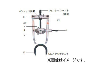 日平機器 NIPPEI KIKI ホイルベアリングプーラ HWB-250