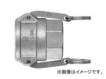 日東工器 レバーロックカプラ（金属製） ソケット LD型（おねじ取付用） LD-24TSF BR