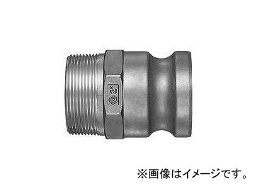 日東工器 レバーロックカプラ（金属製） プラグ LF型（めねじ取付用） LF 32TPM SUS :461330170:オートパーツエージェンシー