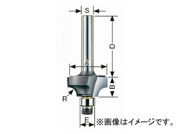 大見工業/OMI コーナービット/飾り面 ギンナン面 ルーター用 GN4 JAN：4948572030062 :450516450:オートパーツエージェンシー