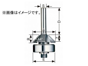 大見工業/OMI コーナービット/接合用 トメ切ルーター トリマー用 TR JAN：4948572030888 :450516930:オートパーツエージェンシー