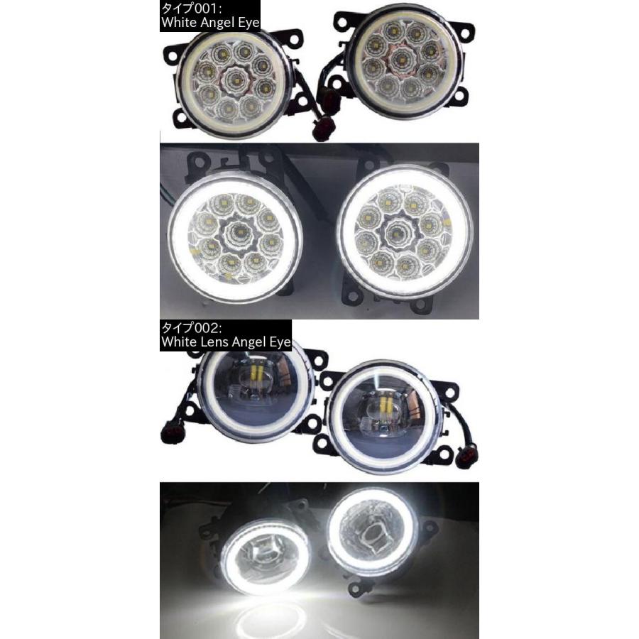 ホンダ CR-Z CRZ 2013 ~ 2015 4000LM LED バルブ H11 フォグライト + エンジェルアイ デイタイム White Lens Angel Eye AL-BB-1580 AL｜apagency｜02