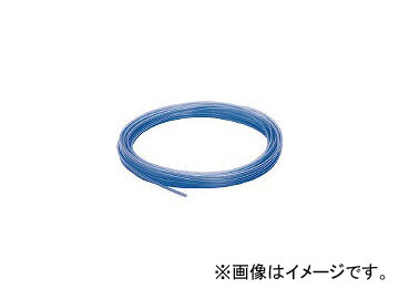 日本ピスコ/PISCO ウレタンチューブ 透明青 10×6.5 100m UB1065100CB(3783243)