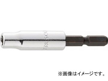 トラスコ中山/TRUSCO 電動ドライバーソケット ショート強力タイプ 5.5mm TEF5.5HS(4498950) JAN：4989999252798｜apagency