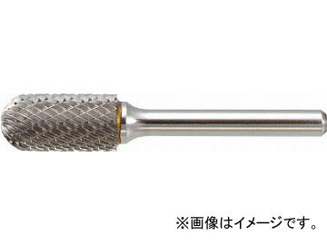 トラスコ中山/TRUSCO 超硬バー 先丸円筒型 φ19X刃長25X軸6 シングルカット TB2C190S(4364091) JAN：4989999236538 :444666360:オートパーツエージェンシー