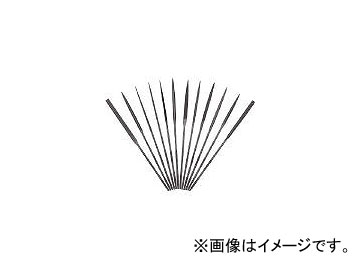 ツボサン/TSUBOSAN 精密ヤスリ 12本組 半丸 #6 HA01256T(4443683) 入数：1セット(12本入) JAN：4518007323269
