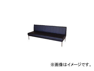 ミズノ/MIZUNO ロビーチェア 背付き 黒 MC418 BK(4656211)