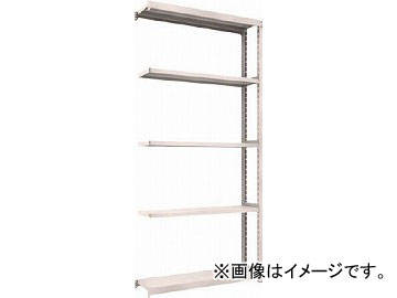 トラスコ中山/TRUSCO M2型軽中量棚 1160X300XH2400 5段 連結 NG M28435B NG(4500628)