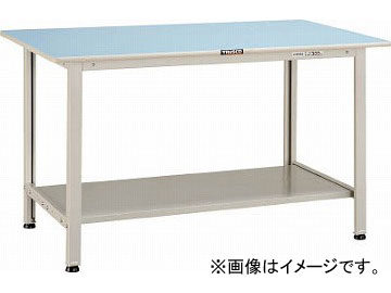 トラスコ中山/TRUSCO BO型軽量作業台 1200X750 下棚2枚付 BO1275LT2(4544188)